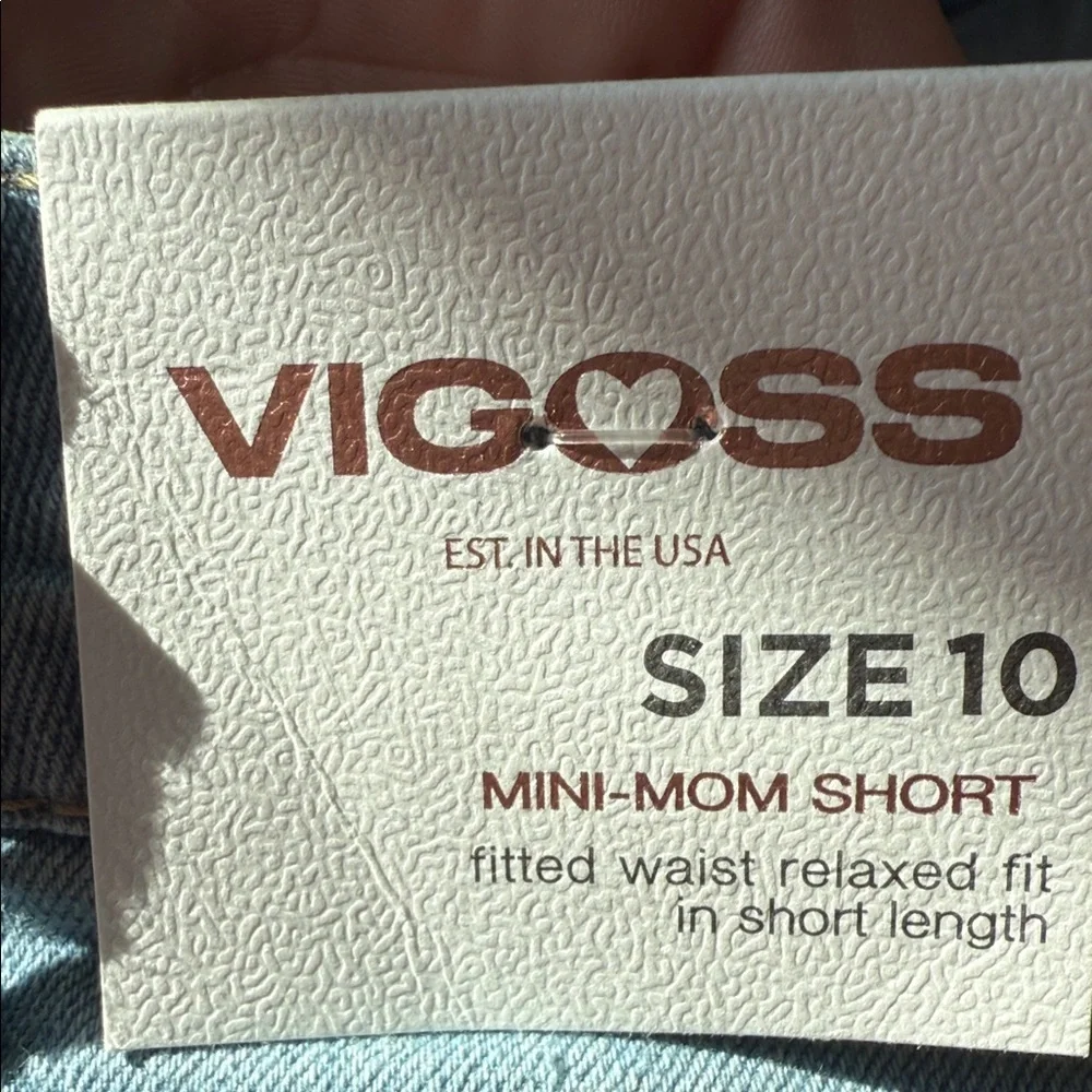 Vigoss Classic Girls Blue Jean Shorts